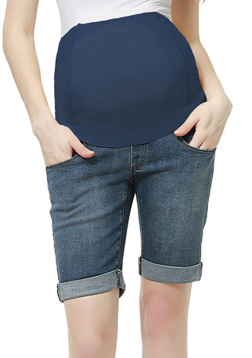 Kimi & Kai  Maternity Abbie Denim Shorts